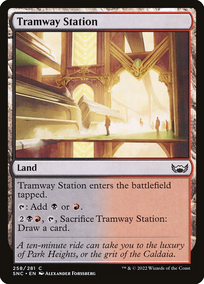 Tramway Station - carta Magic The Gathering