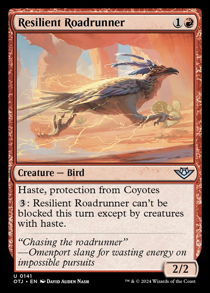Resilient Roadrunner - OTJ-141-NF-STD