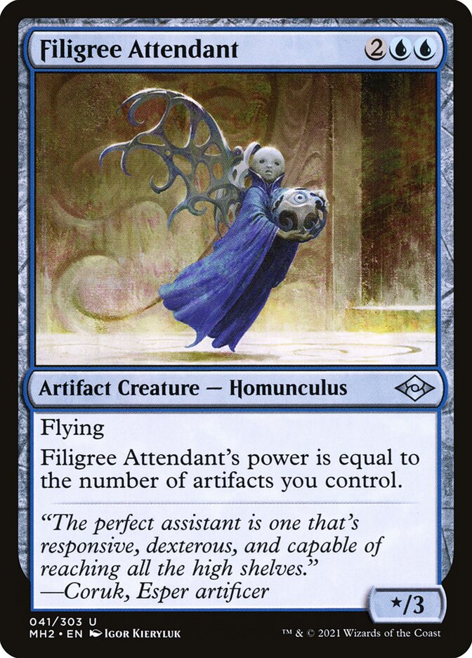 Filigree Attendant - carta Magic The Gathering