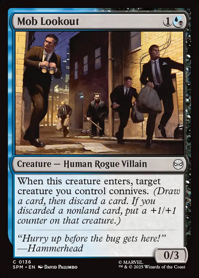Mob Lookout - carta Magic The Gathering