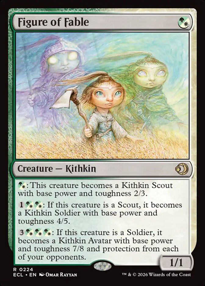Figure of Fable - carta Magic The Gathering
