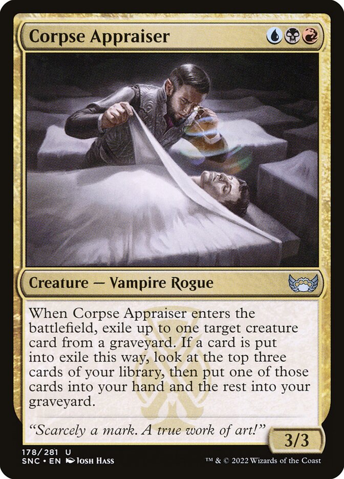 Corpse Appraiser - carta Magic The Gathering