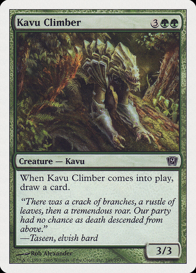 Kavu Climber - carta Magic The Gathering