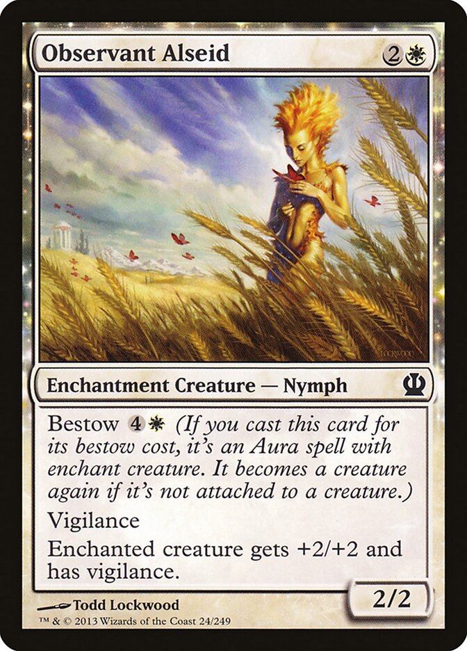 Observant Alseid - carta Magic The Gathering