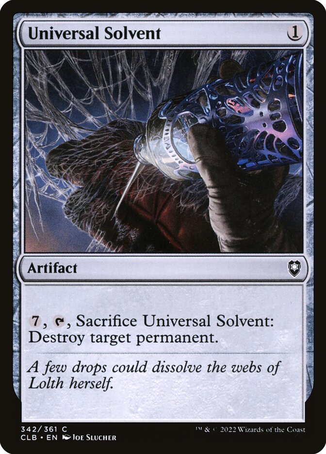 Universal Solvent - carta Magic The Gathering