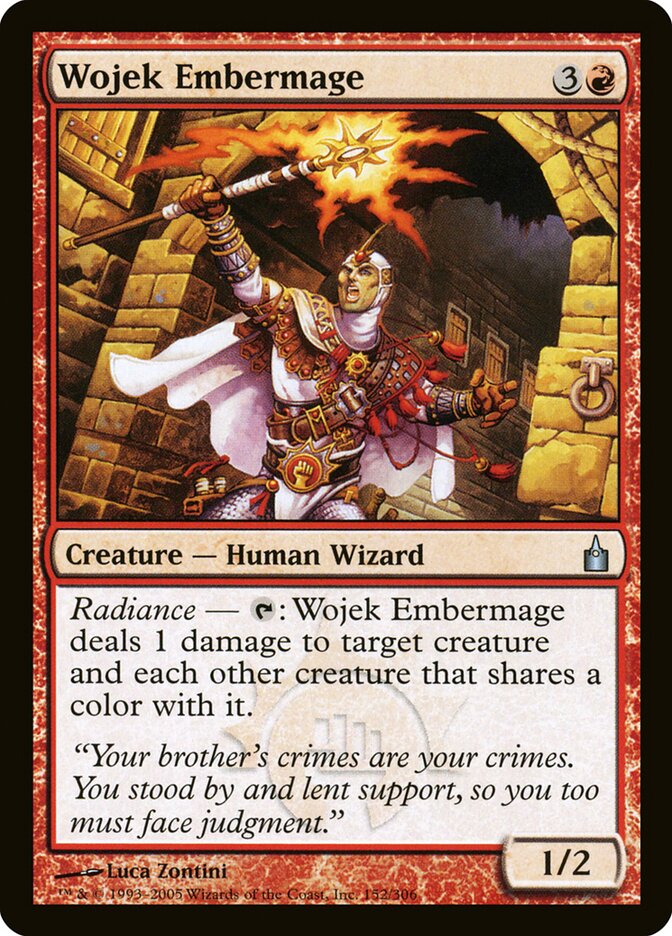 Wojek Embermage - carta Magic The Gathering