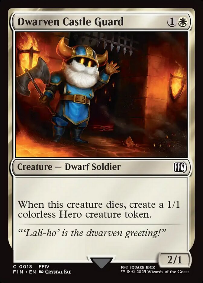 Dwarven Castle Guard - carta Magic The Gathering