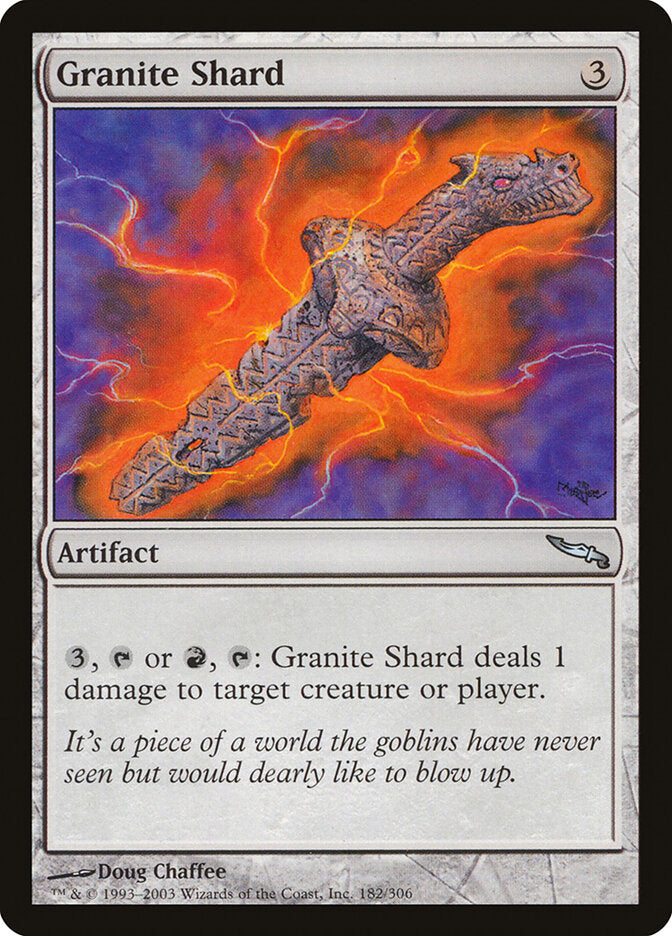 Granite Shard - carta Magic The Gathering