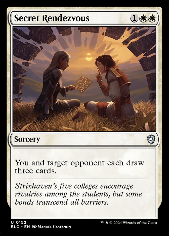 Secret Rendezvous - carta Magic The Gathering