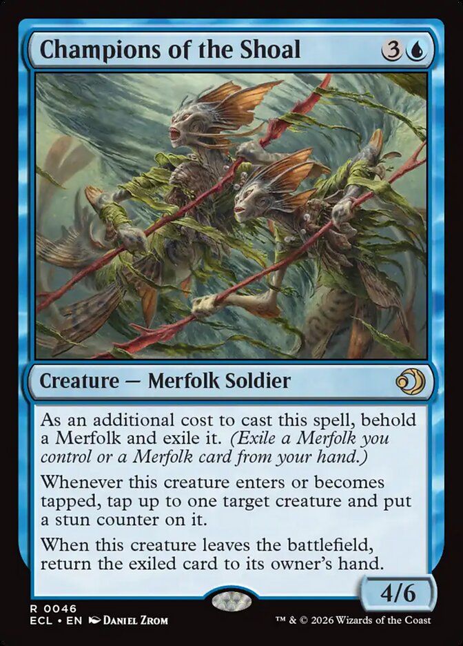 Champions of the Shoal - carta Magic The Gathering