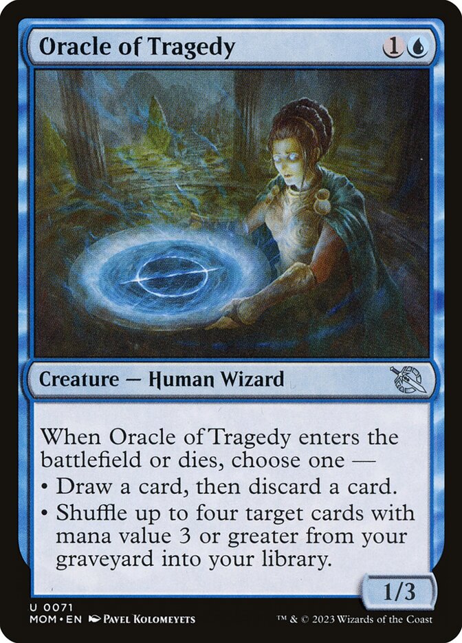 Oracle of Tragedy - carta Magic The Gathering