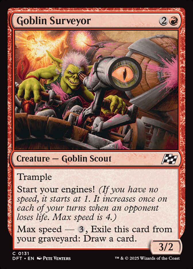 Goblin Surveyor - carta Magic The Gathering