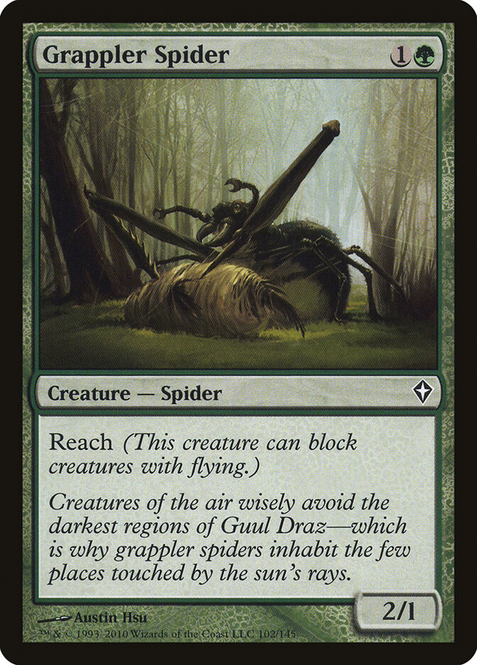 Grappler Spider - carta Magic The Gathering