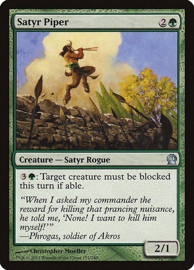 Satyr Piper - carta Magic The Gathering