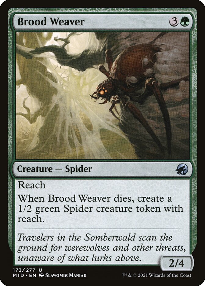 Brood Weaver - carta Magic The Gathering