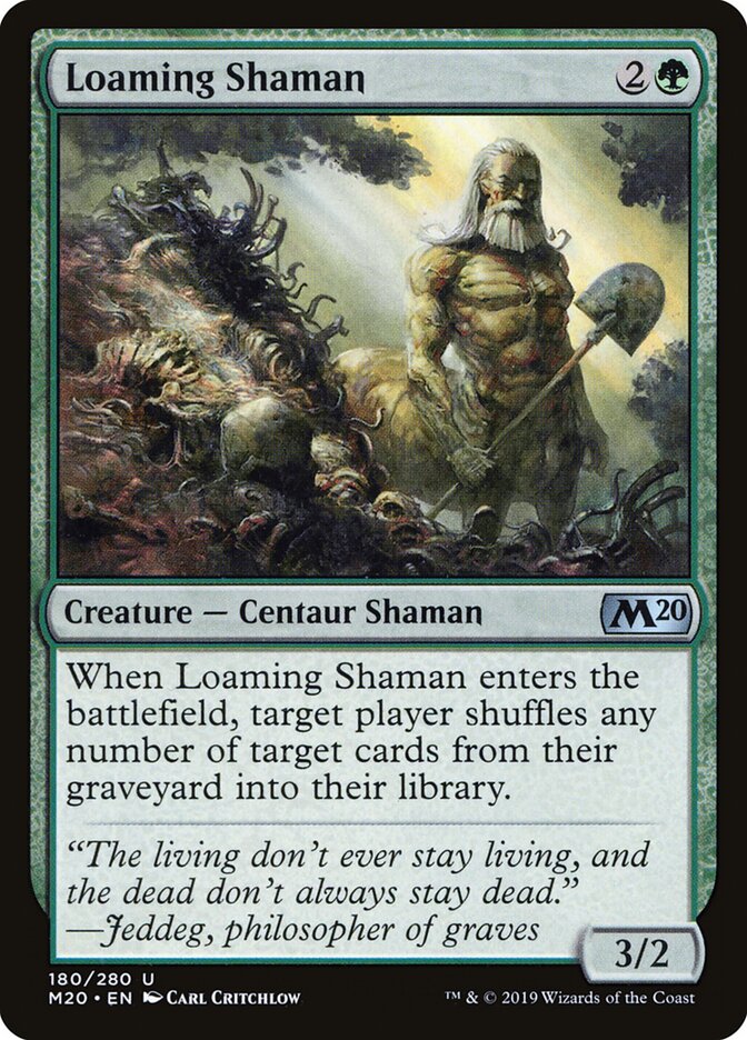 Loaming Shaman - carta Magic The Gathering