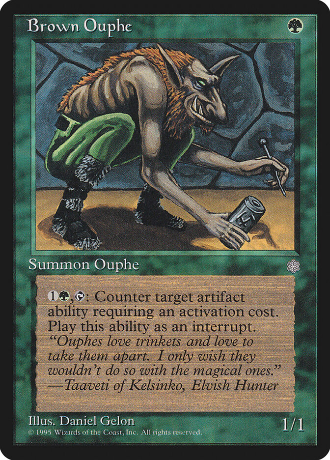 Brown Ouphe - carta Magic The Gathering