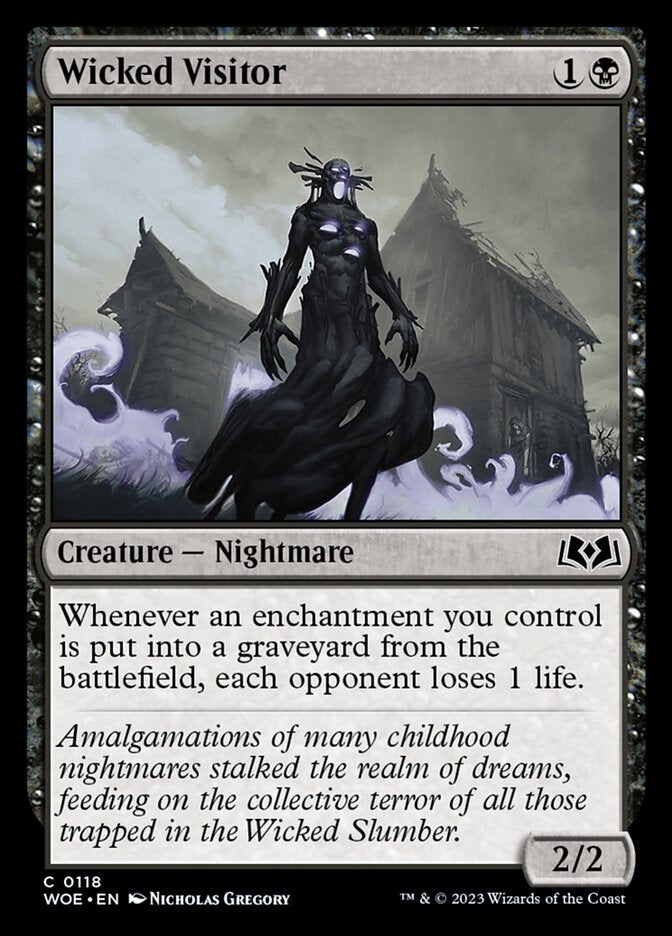 Wicked Visitor - carta Magic The Gathering