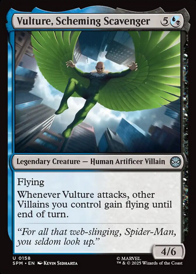 Vulture, Scheming Scavenger - carta Magic The Gathering