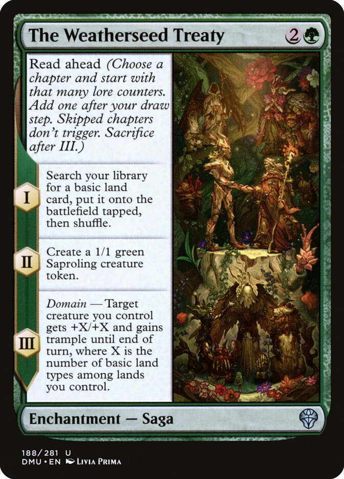 The Weatherseed Treaty - carta Magic The Gathering