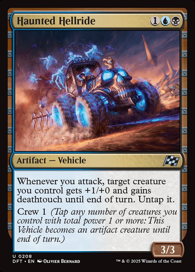 Haunted Hellride - carta Magic The Gathering
