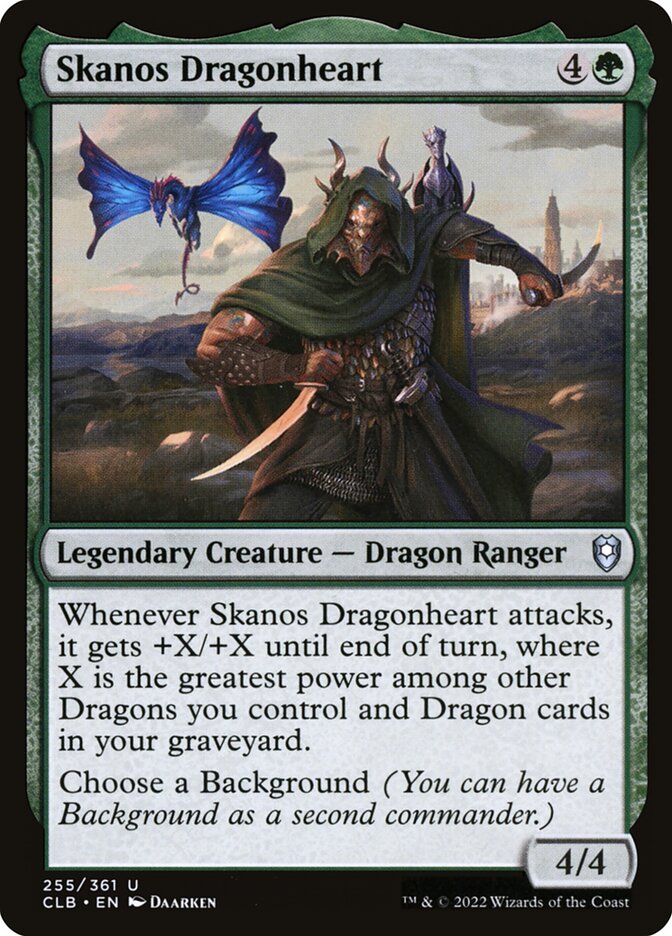 Skanos Dragonheart - carta Magic The Gathering