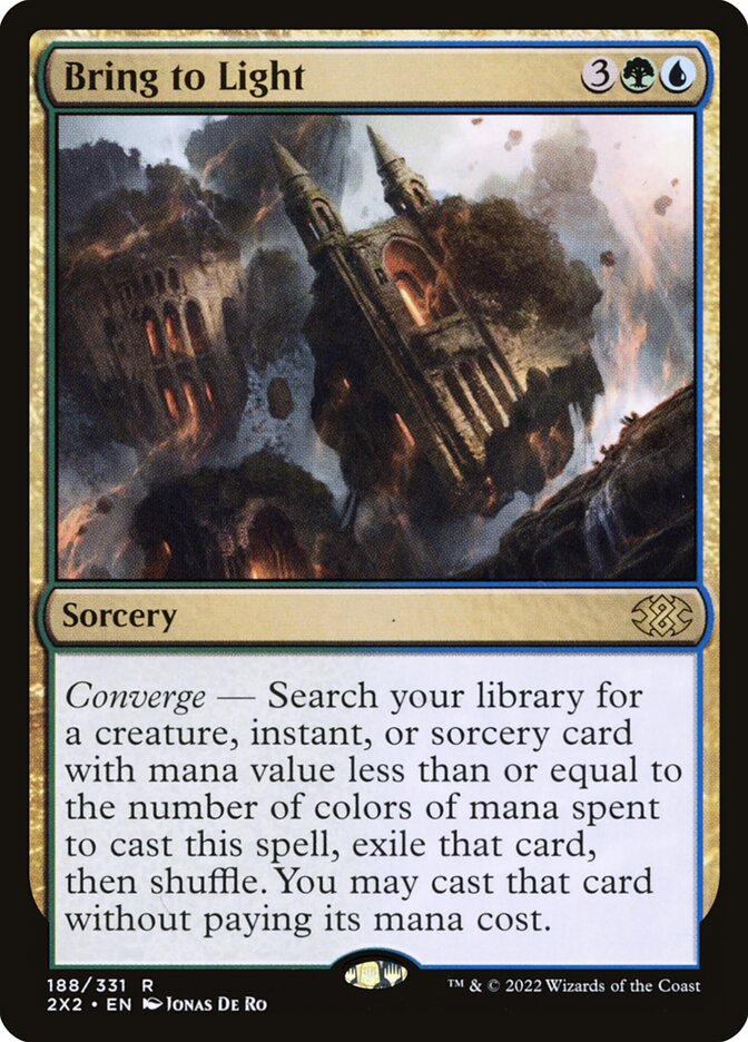 Bring to Light - 2X2-188-NF-STD