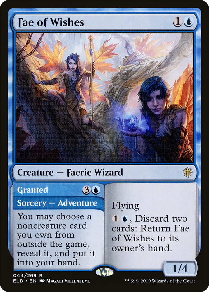 Fae of Wishes // Granted - carta Magic The Gathering