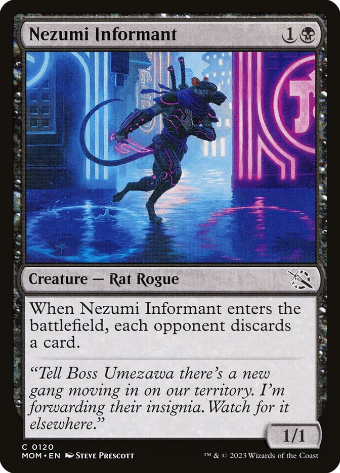 Nezumi Informant - carta Magic The Gathering