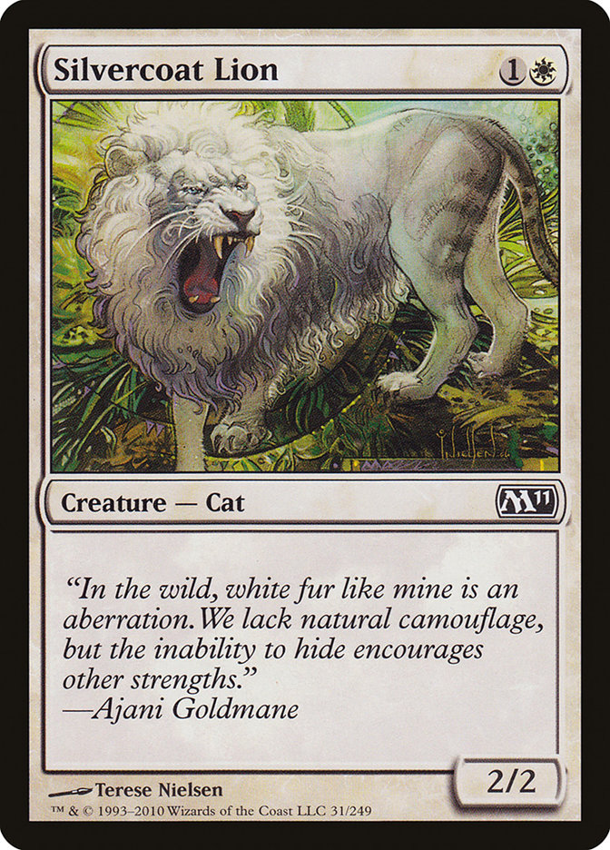 Silvercoat Lion - M11-031-NF-STD