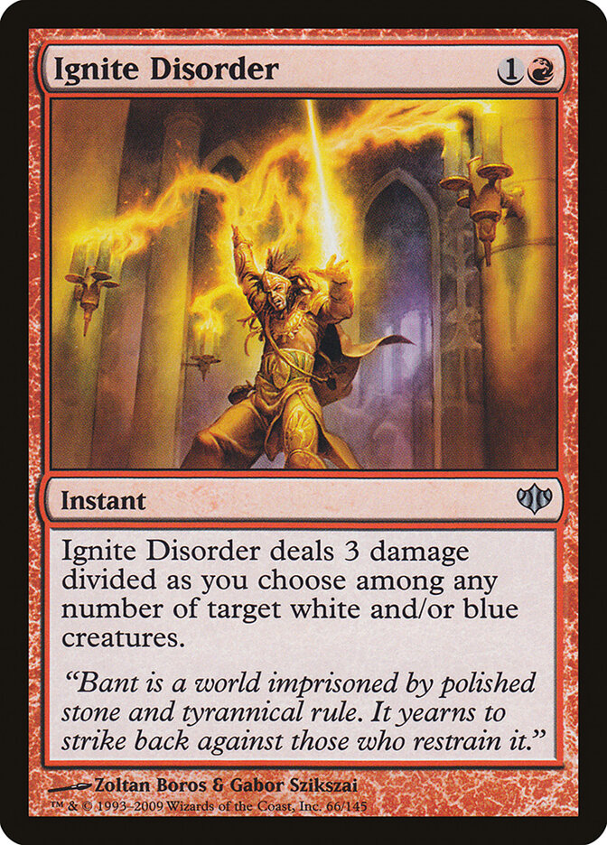 Ignite Disorder - carta Magic The Gathering