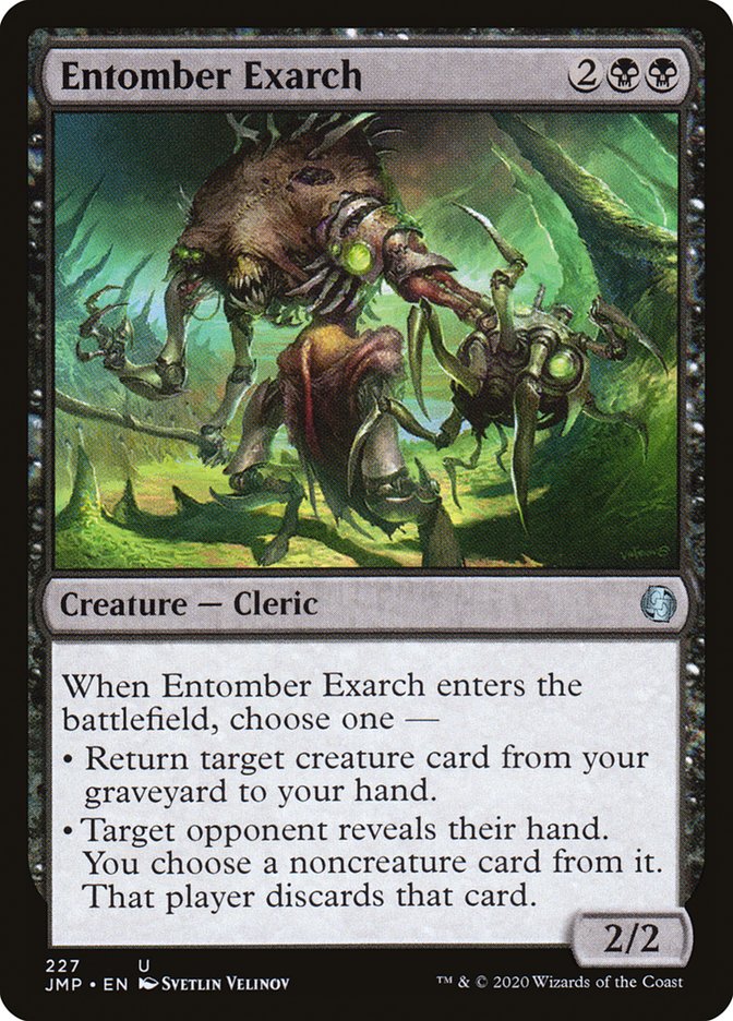 Entomber Exarch - carta Magic The Gathering