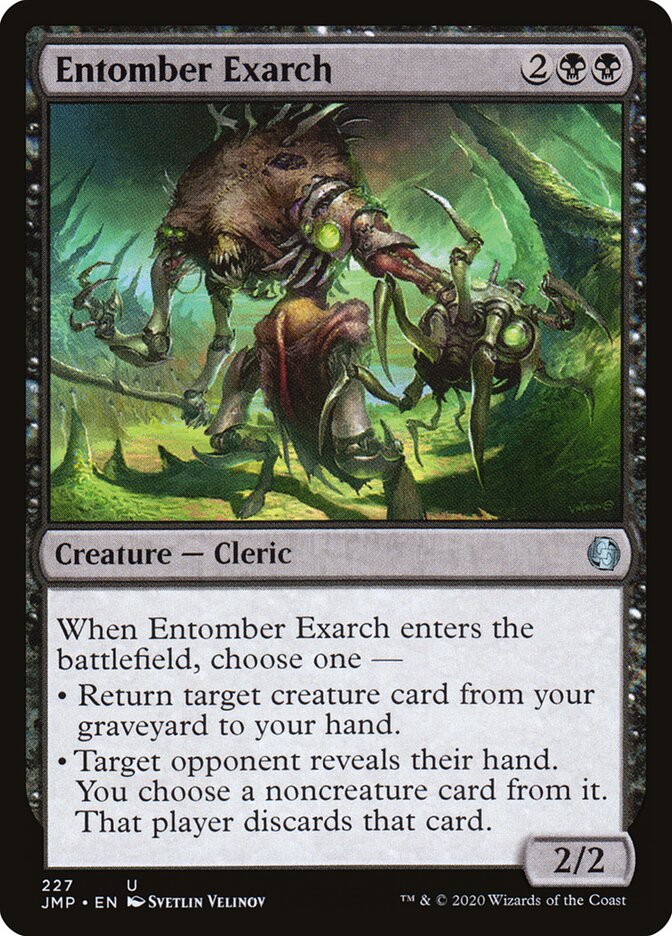 Entomber Exarch - carta Magic The Gathering