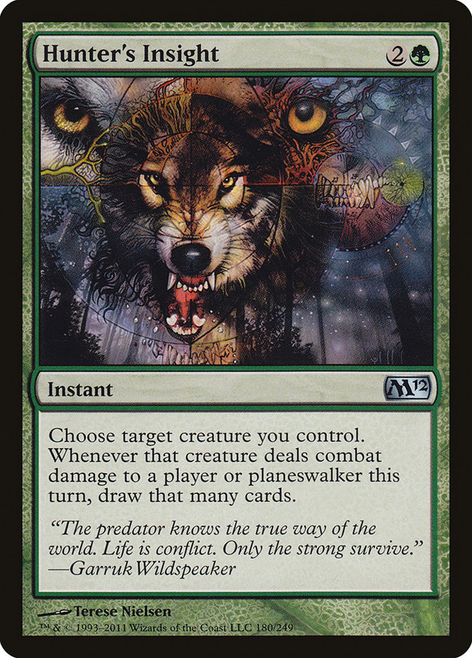 Hunter's Insight - carta Magic The Gathering