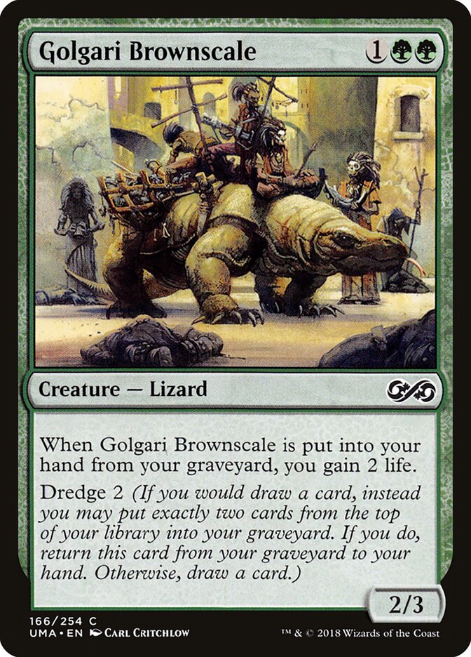 Golgari Brownscale - carta Magic The Gathering