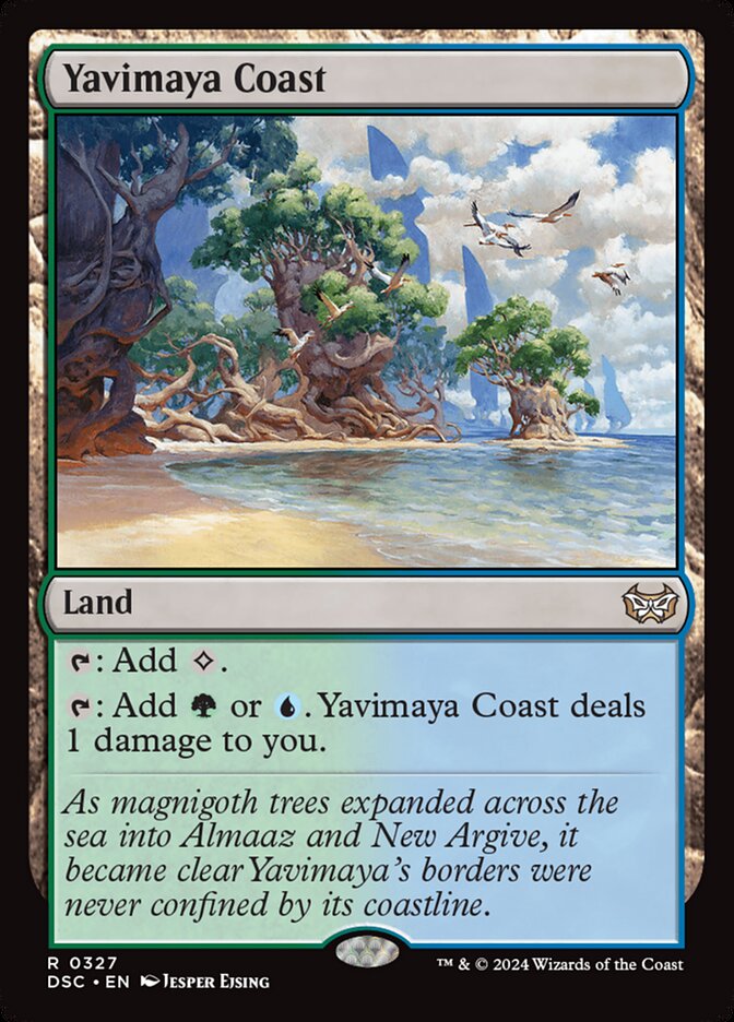 Yavimaya Coast - carta Magic The Gathering