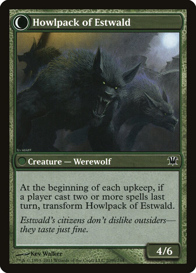 Howlpack of Estwald - carta Magic The Gathering