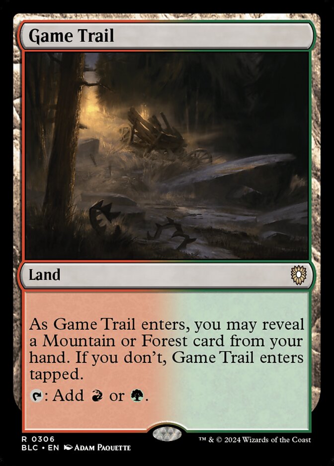 Game Trail - carta Magic The Gathering