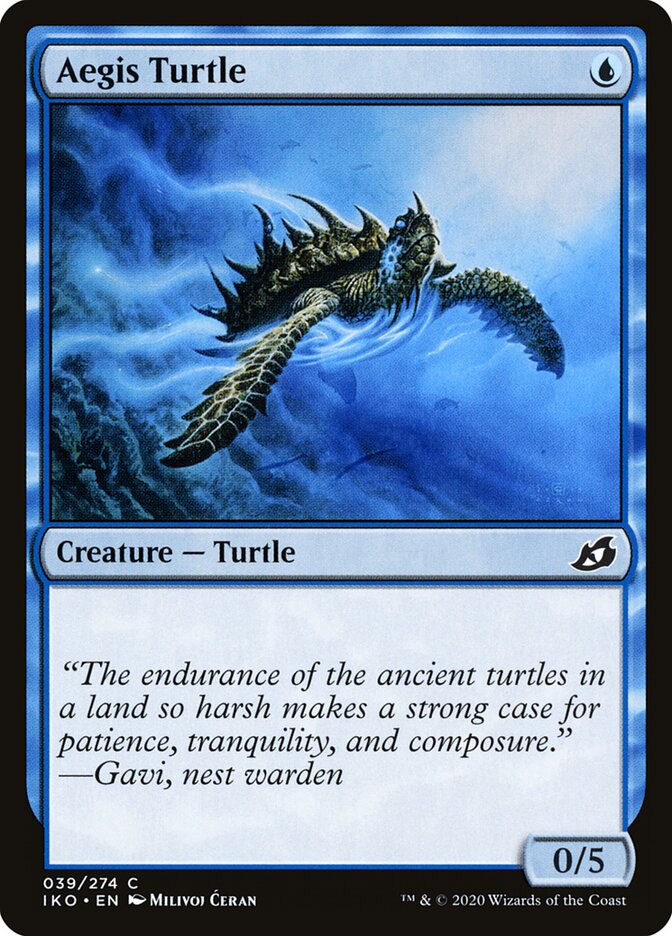 Aegis Turtle - carta Magic The Gathering