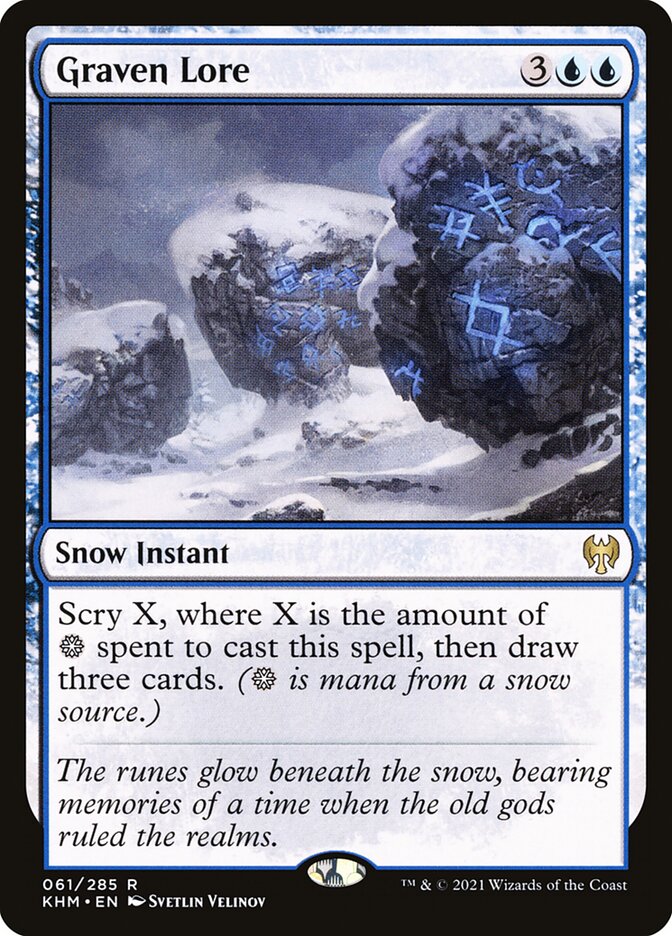 Graven Lore - carta Magic The Gathering