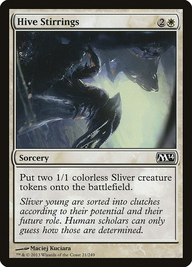 Hive Stirrings - carta Magic The Gathering