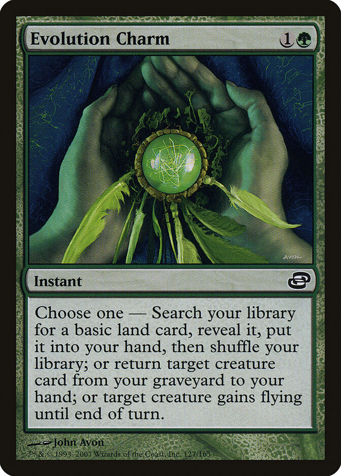 Evolution Charm - carta Magic The Gathering