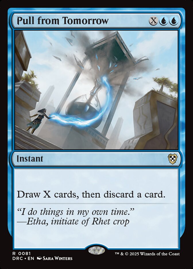 Pull from Tomorrow - carta Magic The Gathering