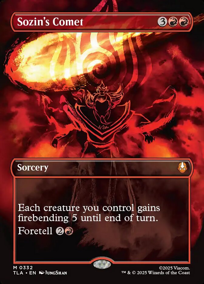 Sozin's Comet - TLA-332-NF-BF-FA-INV-UNI