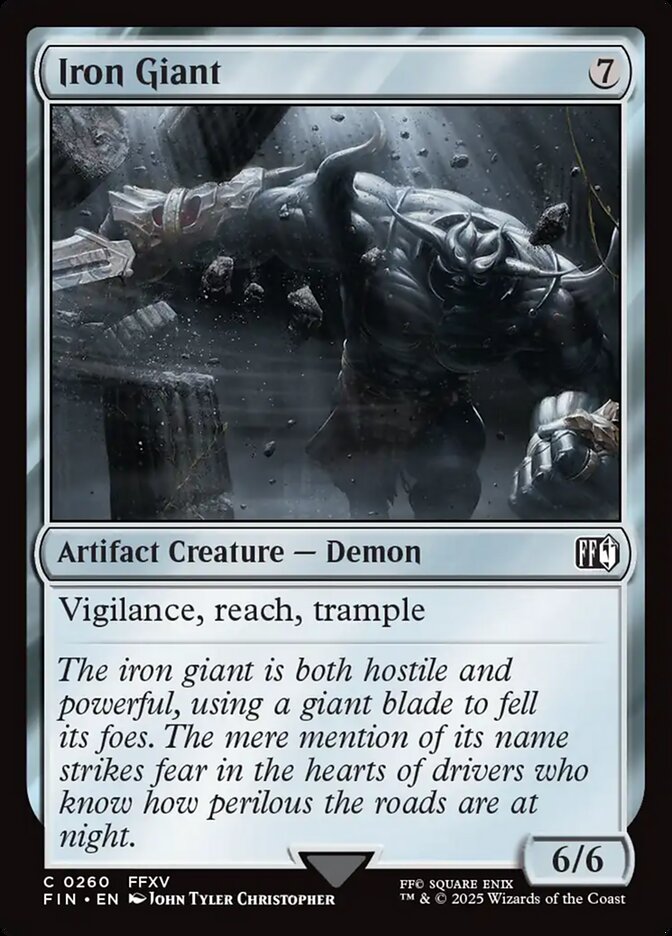 Iron Giant - carta Magic The Gathering