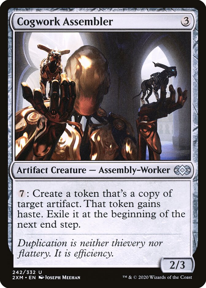 Cogwork Assembler - carta Magic The Gathering