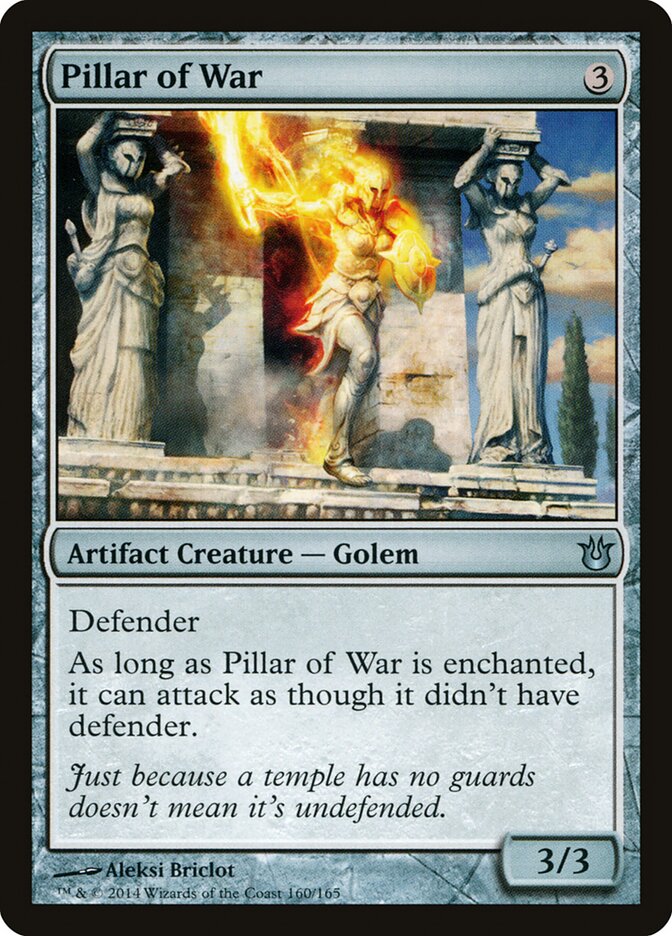 Pillar of War - carta Magic The Gathering