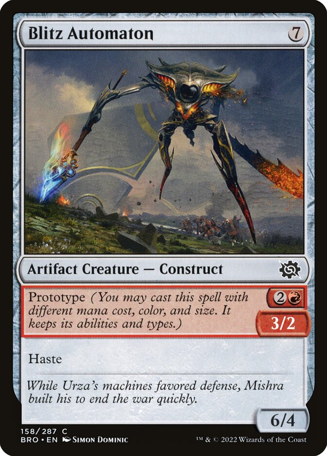 Blitz Automaton - carta Magic The Gathering