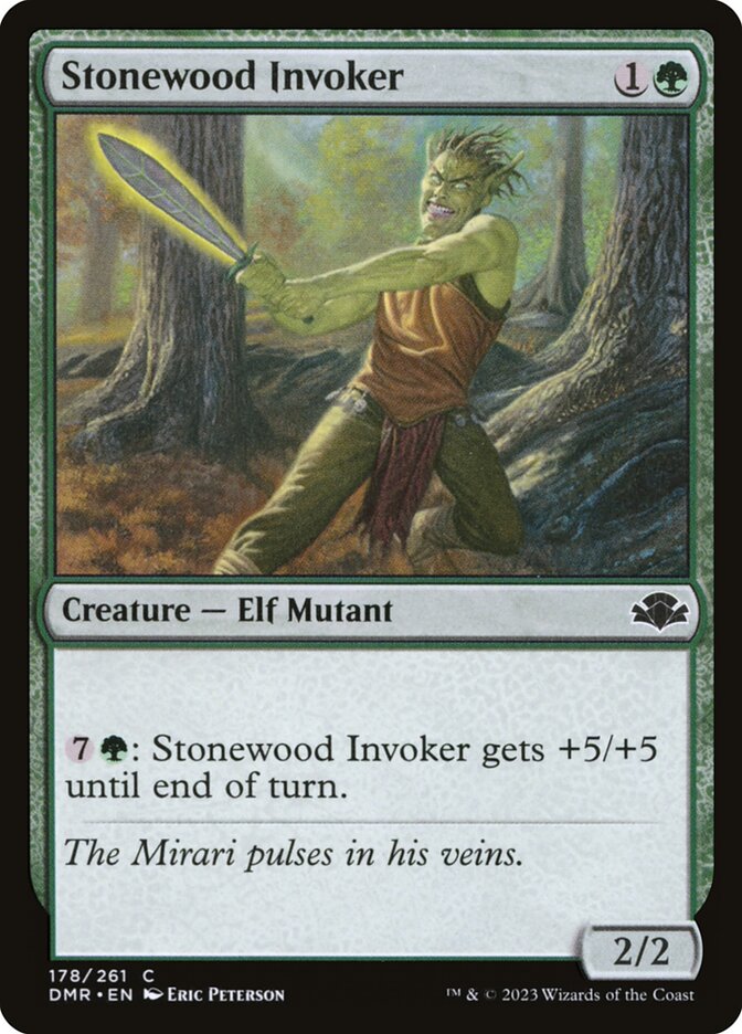 Stonewood Invoker - carta Magic The Gathering