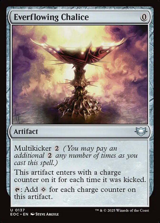 Everflowing Chalice - carta Magic The Gathering